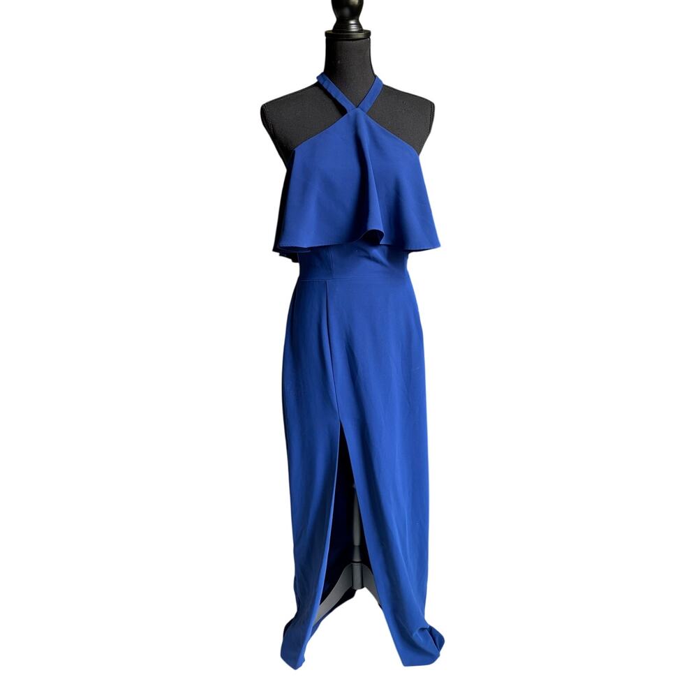 Amanda Uprichard Piazza Gown (Blue) - Medium